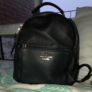 Kate spade New York small black back pack